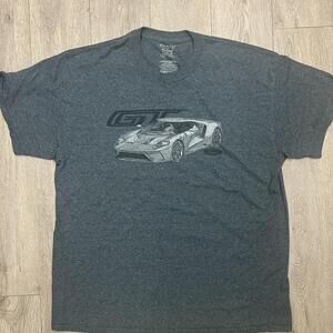 Ford GT 350 Raptor RS ST Performance Tee with white Ford GT car graphic Size XL